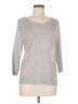 The Limited Metallic Silver Pullover Sweater Size M - photo 1