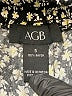 AGB Animal Print Black Casual Pants Size S - photo 7