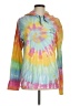Assorted Brands Tie-dye Yellow Pullover Hoodie Size M - photo 1
