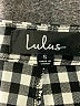 Lulus Houndstooth Black Casual Pants Size S - photo 7