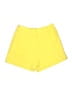 Unbranded 100% Polyester Solid Yellow Shorts Size L - photo 1
