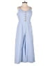 Kittenish 100% Cotton Solid Blue Jumpsuit Size S - photo 1