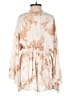 BoHo Me 100% Rayon Tie-dye Tan Romper Size XS - photo 2