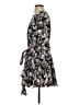 Entro 100% Polyester Floral Black Casual Dress Size S - photo 5