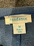 Sundance 100% Cotton Blue Pullover Sweater Size M - photo 7