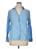 Zara Blue Long Sleeve Button-Down Shirt Size XL - photo 1