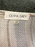 Olivia Grey Silver 3/4 Sleeve Blouse Size L - photo 7