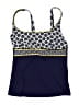 Lands' End Print Blue Swimsuit Top Size 2 - photo 1