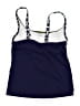 Lands' End Print Blue Swimsuit Top Size 2 - photo 2