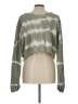 Jessica Simpson 100% Cotton Tie-dye Green Pullover Sweater Size L - photo 2