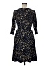 Leota Animal Print Blue Casual Dress Size XL - photo 2