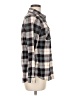 Eddie Bauer 100% Baumwolle Plaid Gray Ivory Long Sleeve Button-Down Shirt Size M - photo 4