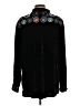 Johnny Was 100% Polyester Black Blazer Size L - photo 2