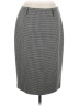 AK Anne Klein Houndstooth Gray Wool Skirt Size 8 - photo 1