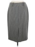 AK Anne Klein Houndstooth Gray Wool Skirt Size 8 - photo 2