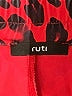 Ruti 100% Polyester Animal Print Red Casual Pants Size Lg (3) - photo 7