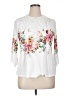 Unbranded White 3/4 Sleeve Blouse Size XL - photo 1
