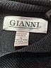 Gianni Houndstooth Black Turtleneck Sweater Size L - photo 7