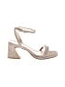 Circus NY by Sam Edelman Silver Tan Heels Size 8 1/2 - photo 1