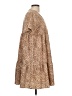 Shein 100% Polyester Animal Print Tan Casual Dress Size L - photo 4