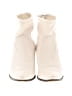 Just Fab Ivory Ankle Boots Size 8 - photo 2