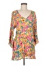 Anne Cole 100% Rayon Orange Kimono Size M - photo 1