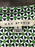Max Studio 100% Rayon Print Green Casual Dress Size S - photo 7