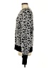 Halogen Animal Print Silver Pullover Sweater Size L - photo 5