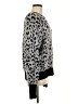 Halogen Animal Print Silver Pullover Sweater Size L - photo 4