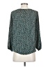 West Kei 100% Polyester Green Long Sleeve Blouse Size XS - photo 2