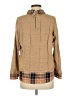 Foxcroft Plaid Tan Pullover Sweater Size L (petite) - photo 2