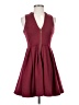 Assorted Brands Burgundy Cocktail Dress Size XS - photo 1