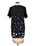 Max Studio Graphic Black Casual Dress Size L - photo 2