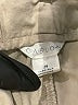 Caslon Solid Tan Khaki Shorts Size 16 - photo 3