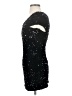 Zara 100% Polyester Stars Black Cocktail Dress Size XS - photo 5