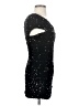 Zara 100% Polyester Stars Black Cocktail Dress Size XS - photo 4