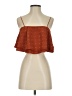 Shein 100% Polyester Orange Sleeveless Blouse Size 2 - photo 1