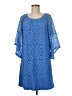 Tacera 100% Polyester Blue Cocktail Dress Size M - photo 1