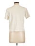 Cos Solid Ivory Short Sleeve Turtleneck Size M - photo 2