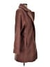Daily Ritual 100% Polyester Brown Coat Size S - photo 4