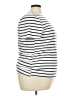 Lane Bryant Stripes Ivory Short Sleeve Turtleneck Size 18 - 20 Plus - photo 4