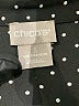 Chico's 100% Polyester Polka Dots Black Long Sleeve Blouse Size XL (3) - photo 7