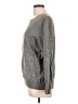DKNY Solid Gray Pullover Sweater Size L - photo 5