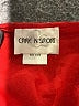 Caren Sport 100% Polyester Red Sleeveless Blouse Size 1X - photo 7