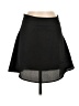 Lyaner Solid Black Casual Skirt Size S - photo 1