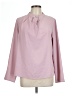 Shein 100% Polyester Pink Long Sleeve Blouse Size L - photo 1