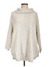 Time and Tru Silver Turtleneck Sweater Size L - photo 1