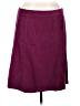 Basic Editions 100% Cotton Solid Burgundy Casual Skirt Size XL - photo 1
