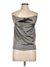 Unbranded Silver Sleeveless Top Size S - photo 1