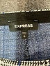 Express Plaid Blue Formal Skirt Size S - photo 4